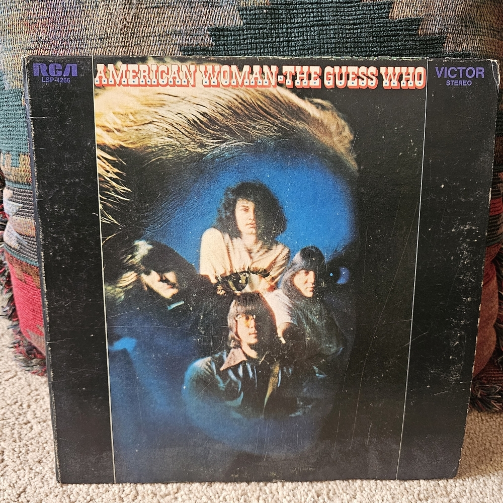THE GUESS WHO "American Woman" LP Original 1970 RCA ( LSP-4266 )